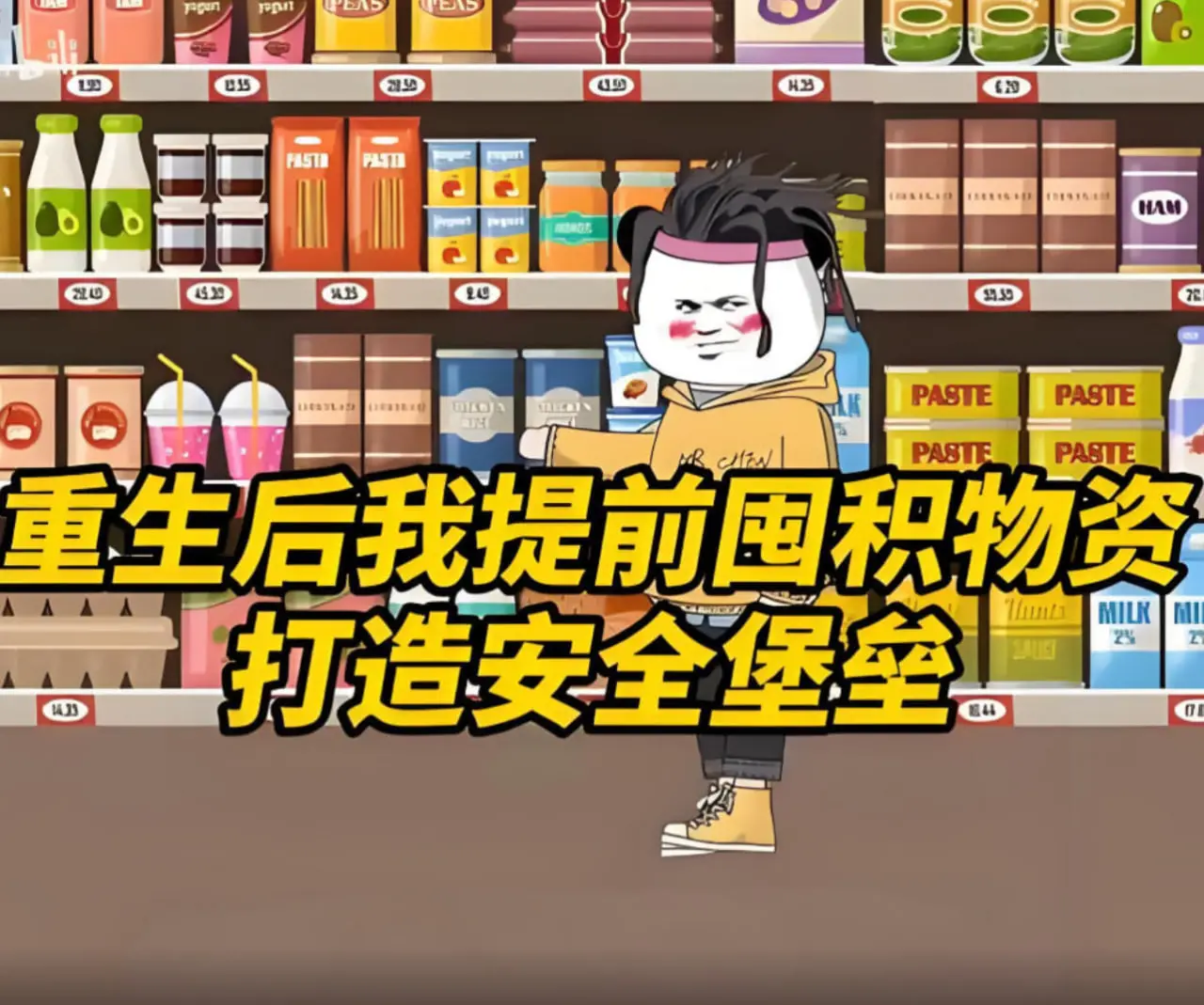 《末世洪水重生》：囤物资建堡垒，看我如何逆天改命，打造末日生存神话！